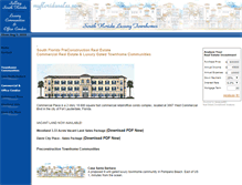 Tablet Screenshot of myfloridasales.com